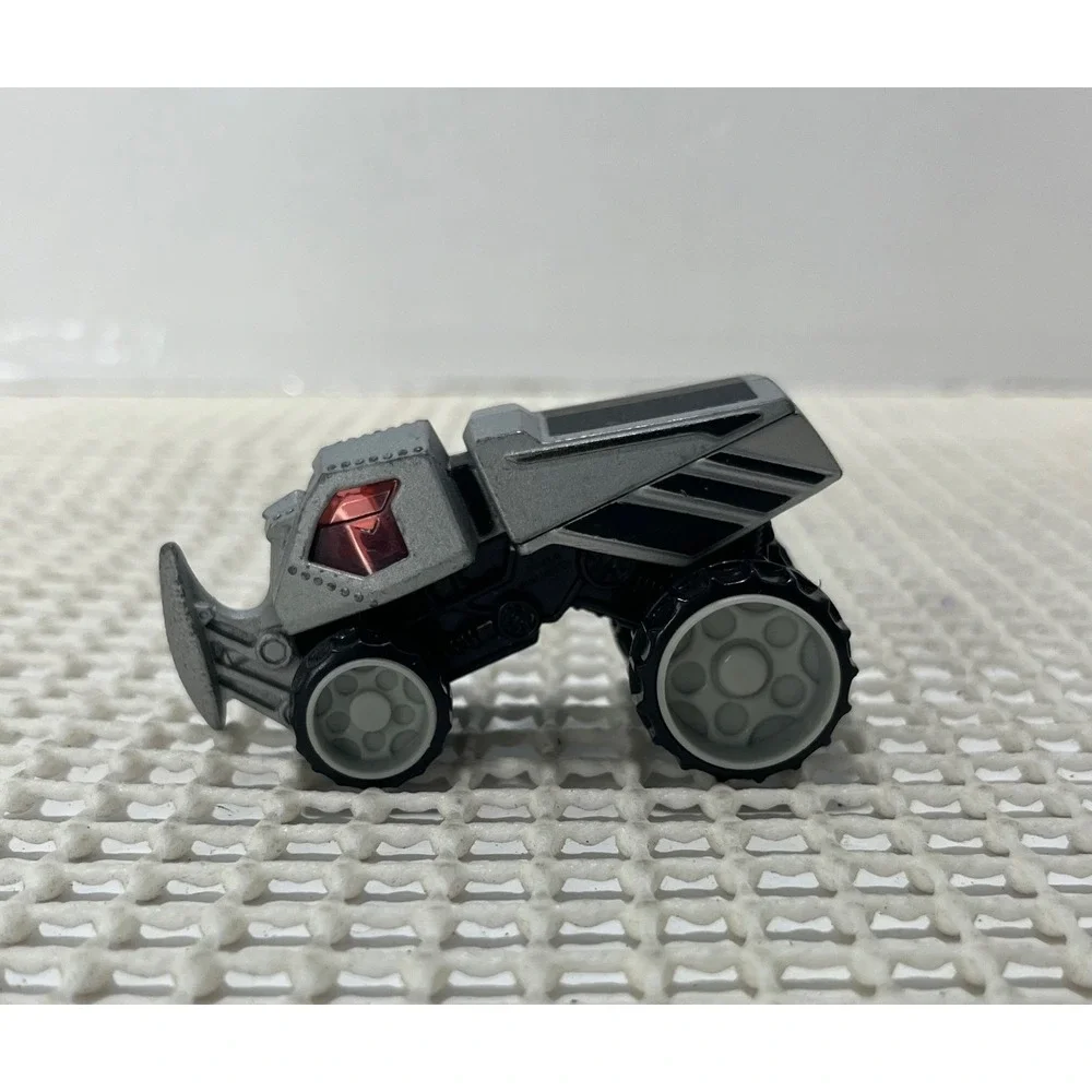 2007 Hot Wheels Ram Slammer Silver &‎ Black McDonald's Stunt Strikers #1/8